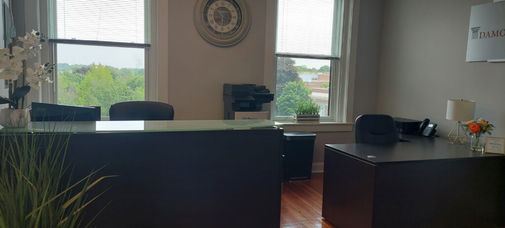Ste 303 reception-work area