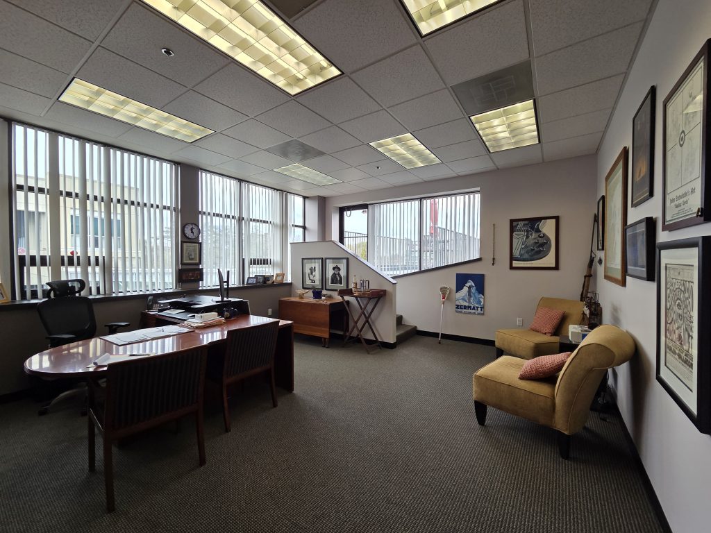 Executive Office - stairs to balcony